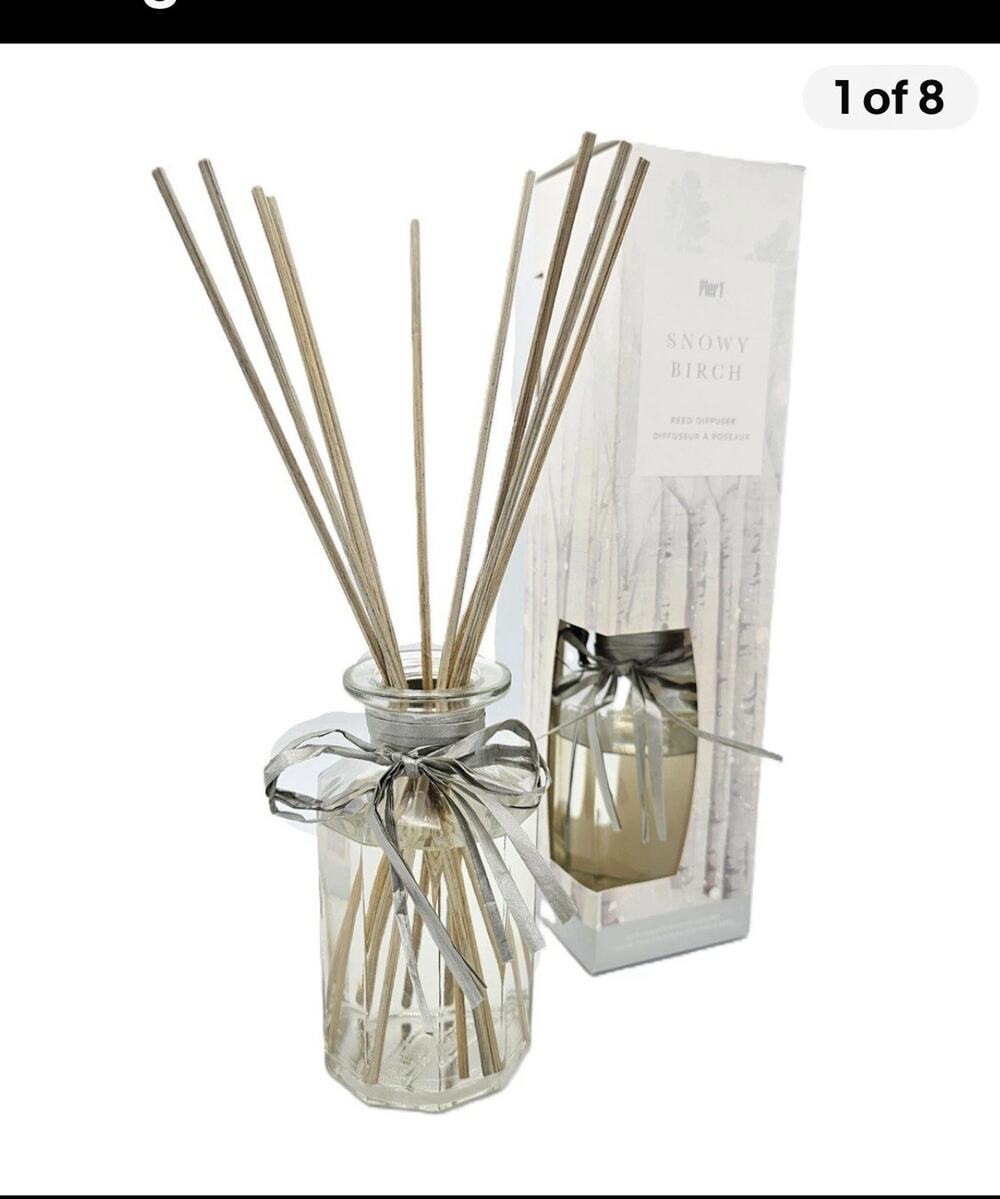 New Pier 1 Snowy Birch Reed Diffuser 0.95 Fl Oz Discontinued Pier One Imports